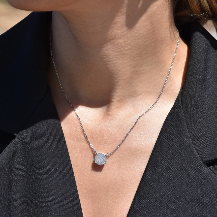 Collar BeLove con circonitas