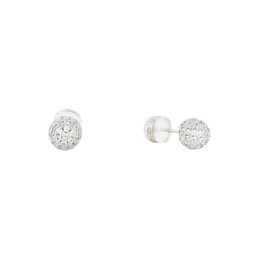 Boucles d'oreilles BeLove avec zircons