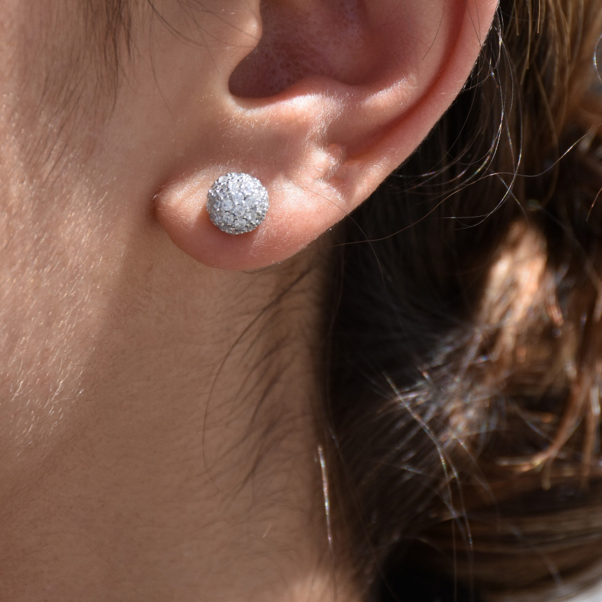 BeLove earrings with zircons