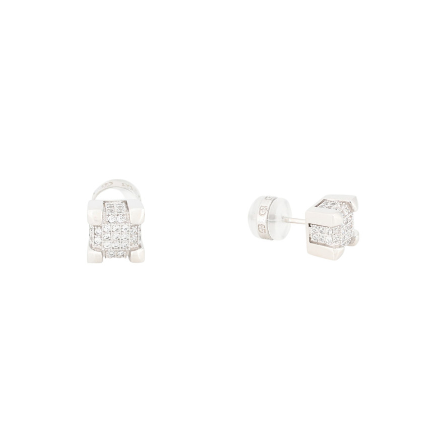 BeLove earrings square zircons