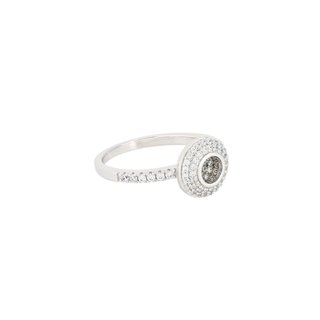 BeLove solitaire ring with zircons