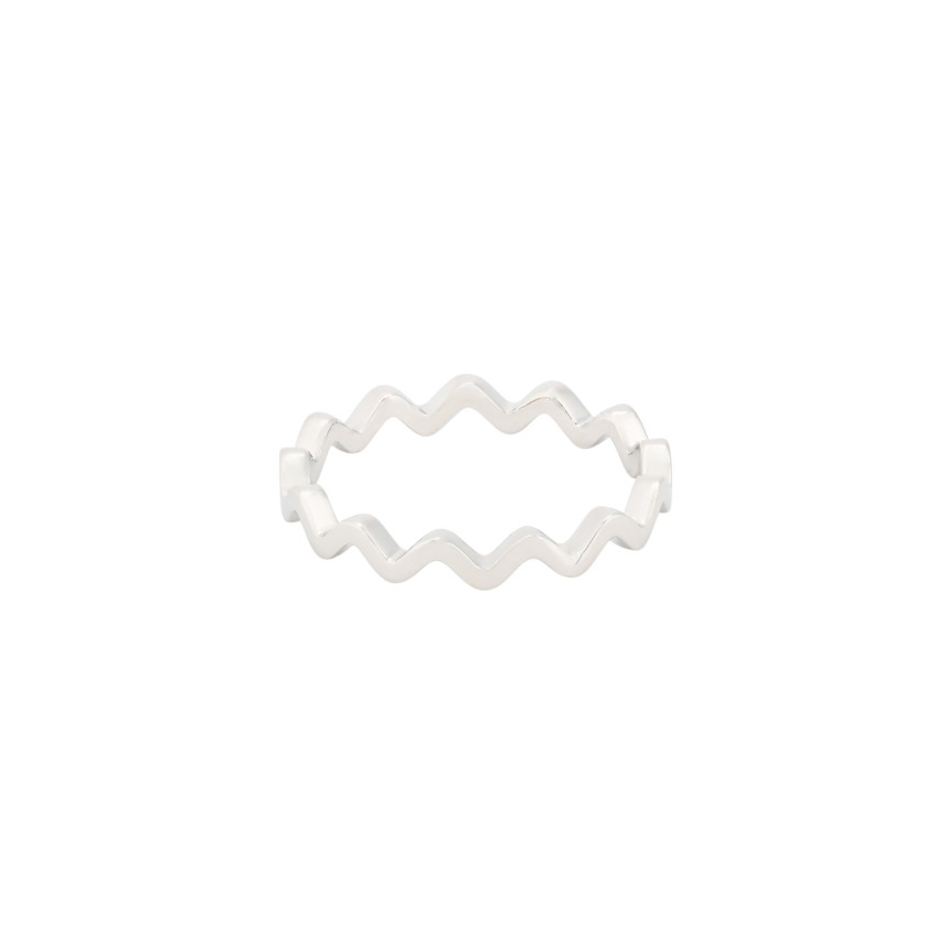 Anel BeLove com zigzag