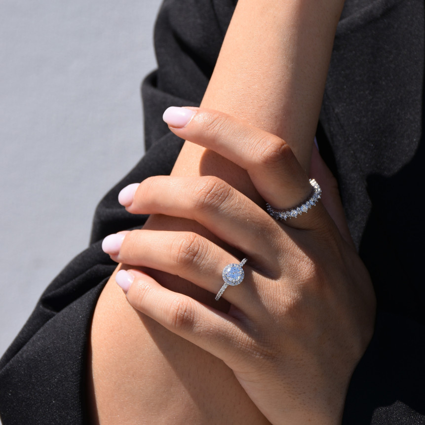 Bague BeLove avec zircons