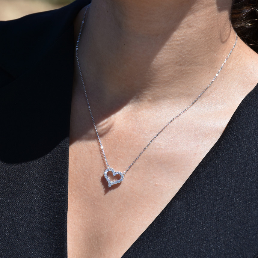 Collana S925 cuore luminosa GB