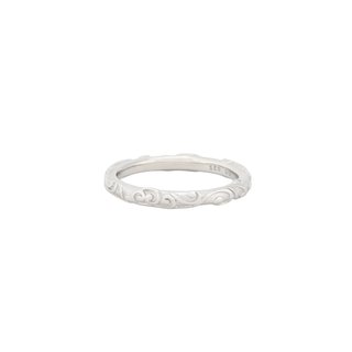 Bague Luxury avec formes dessinées