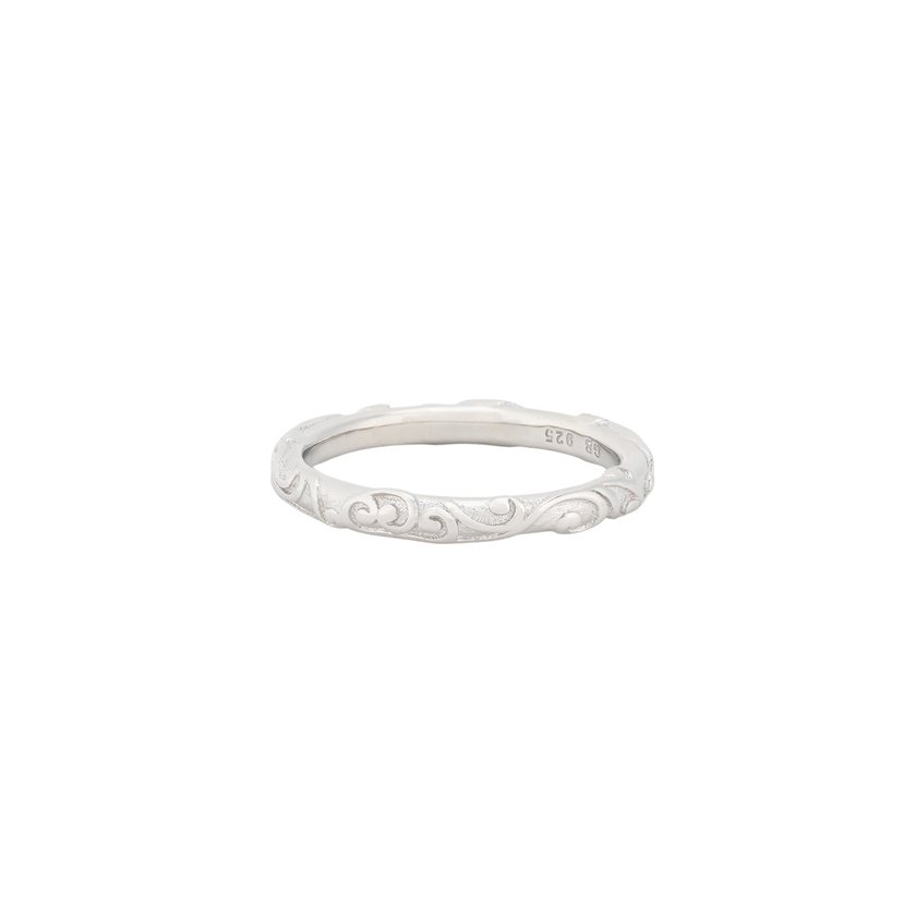 Bague Luxury avec formes dessinées