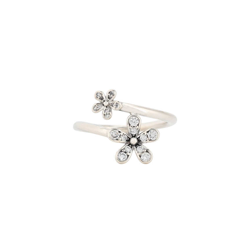 Anel Luxury com duas flores