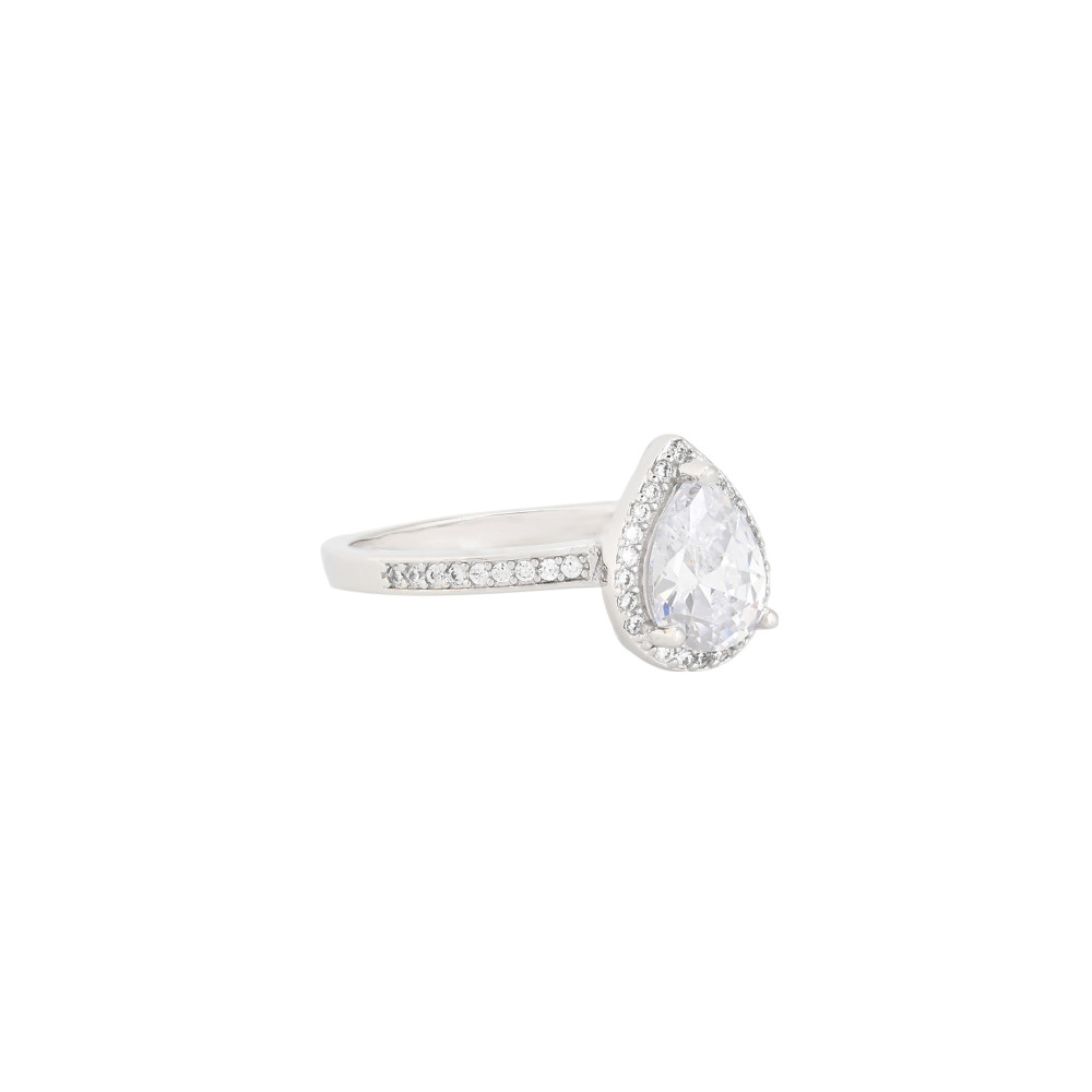 Bague Luxury solitaire avec goutte