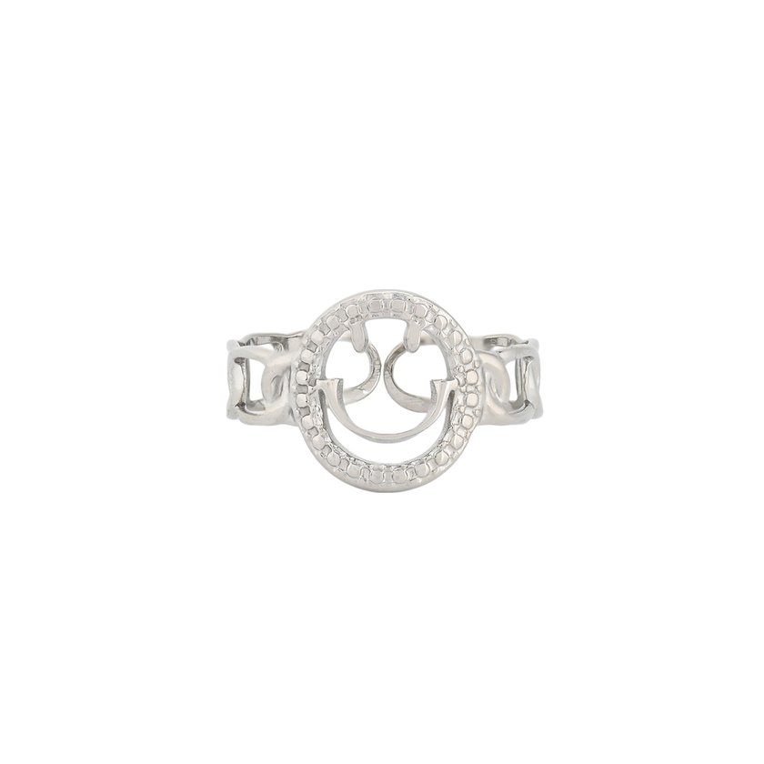 Adjustable ring steel smile GB