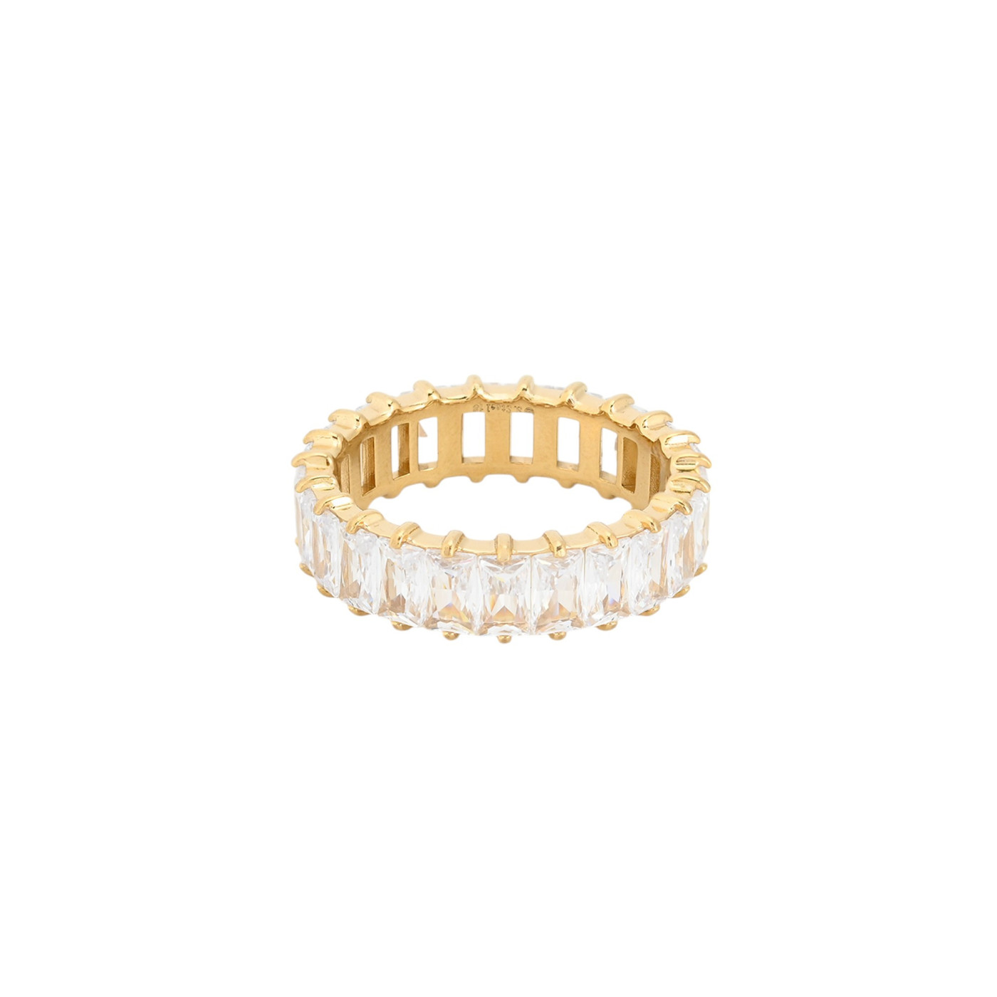 Anel Glamour com zircônias