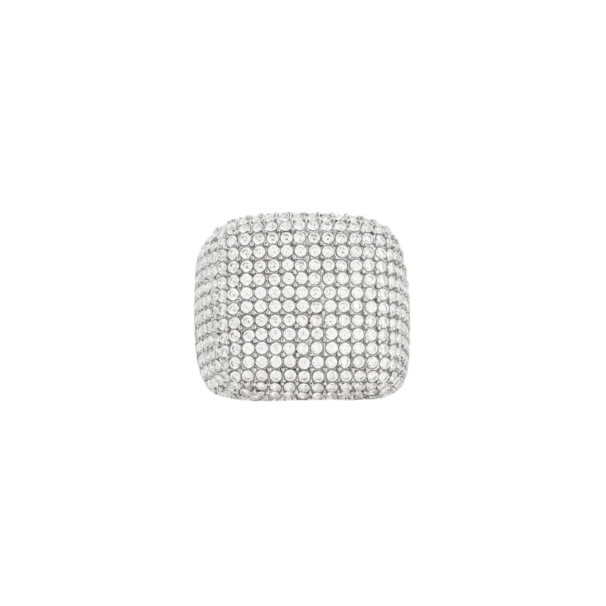 Bague Prestige avec zirconias