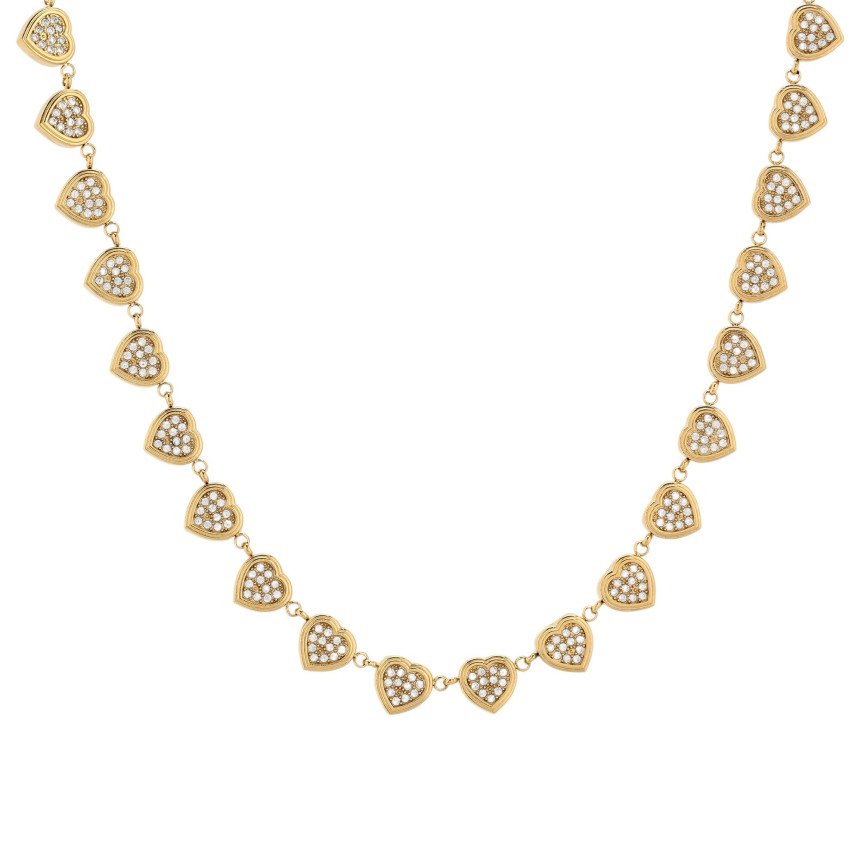 Collar Prestige con corazones