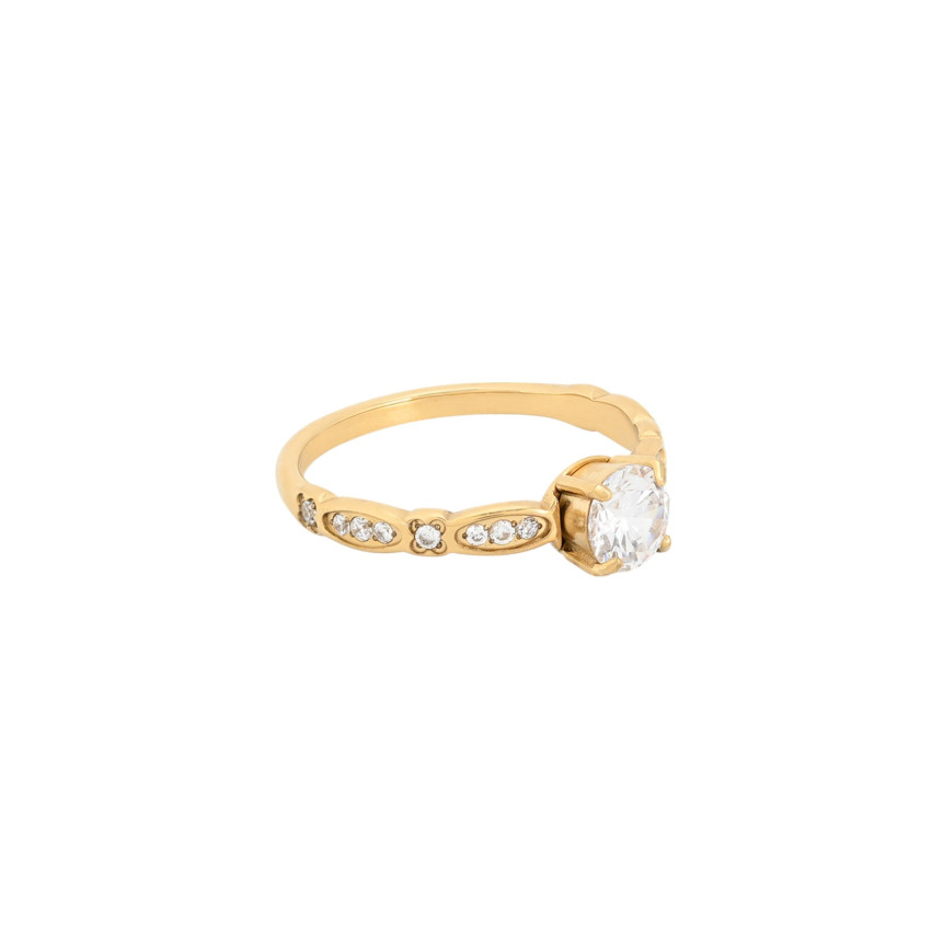 Bague Delicate avec zircons