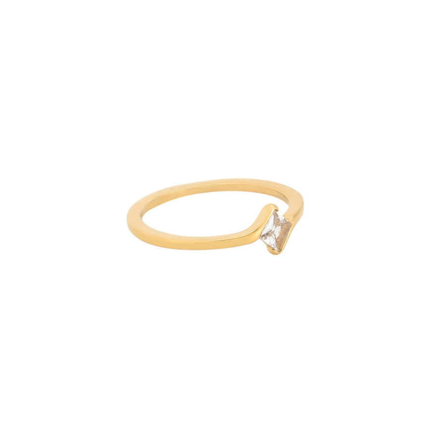 Anello Delicate con zirconi