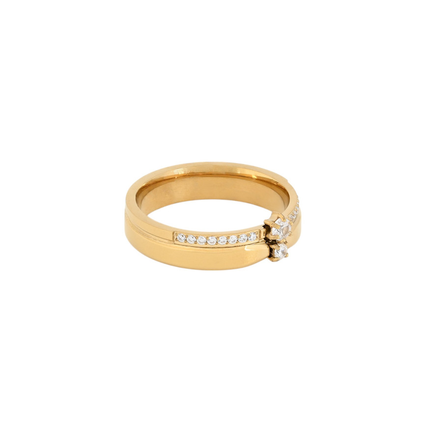 Bague Delicate avec zircons
