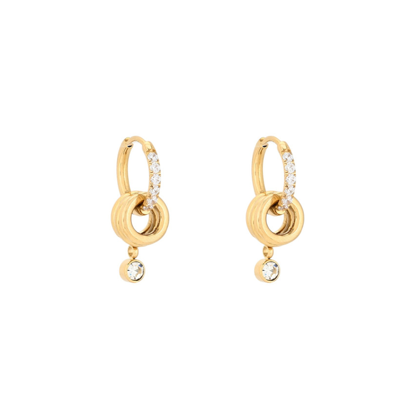 Argolas Glamour com pendentes