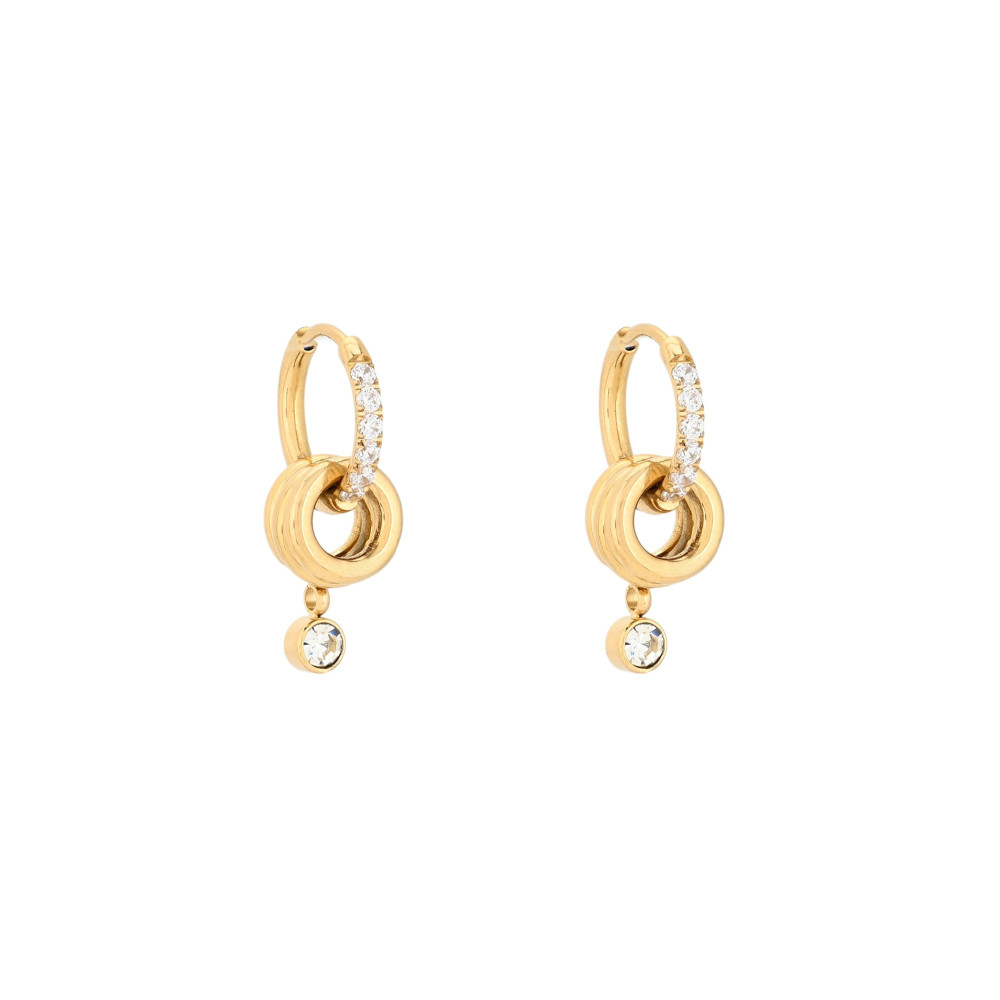 Argolas Glamour com pendentes