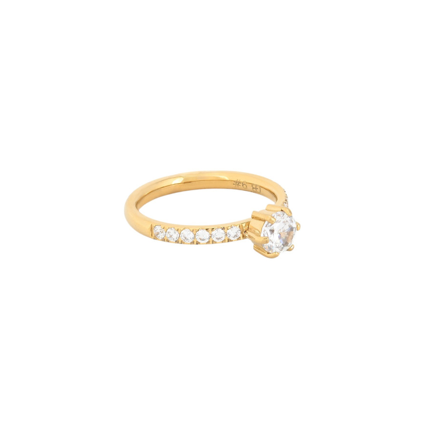Anel Delicate com zircônias