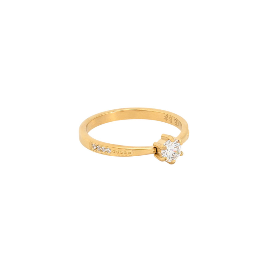 Bague Delicate avec zircons