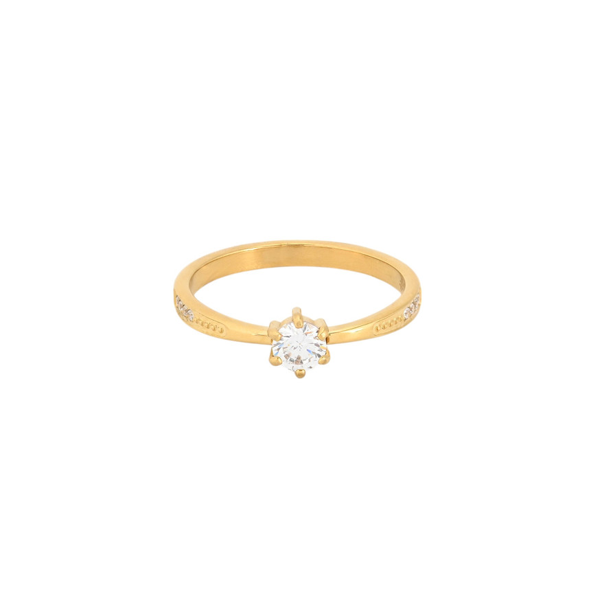 Bague Delicate avec zircons