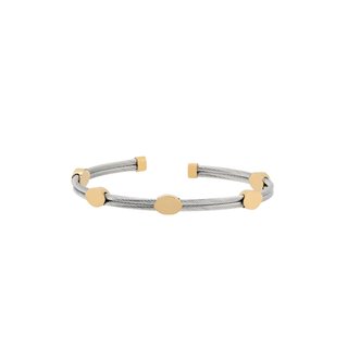 Glamour rigid bracelet in steel