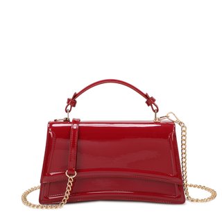 Bolso bandolera en charol