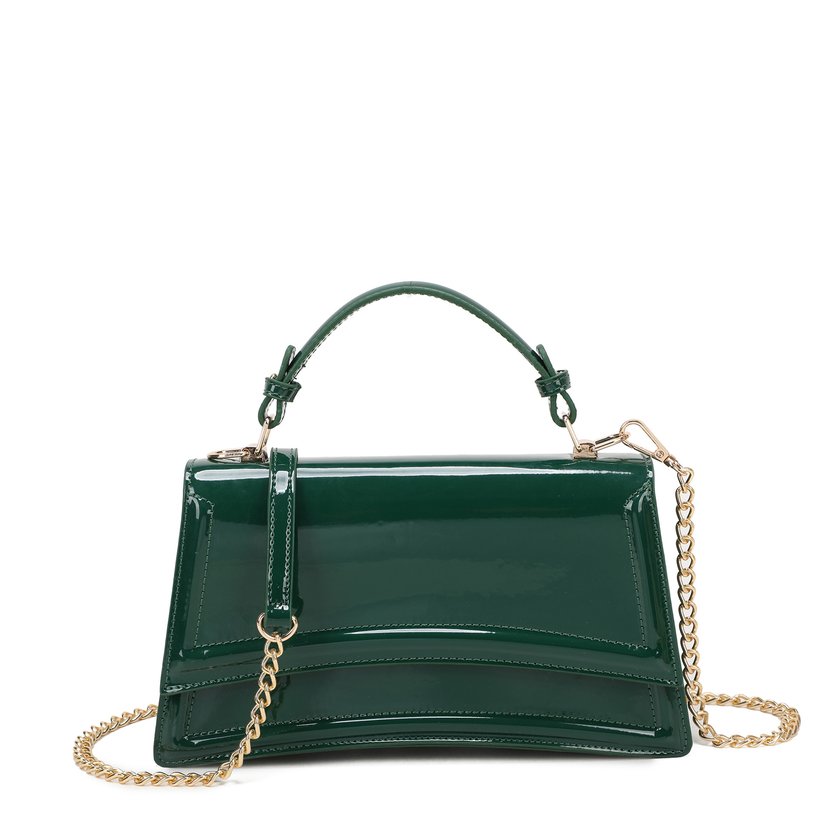 Bolso bandolera en charol