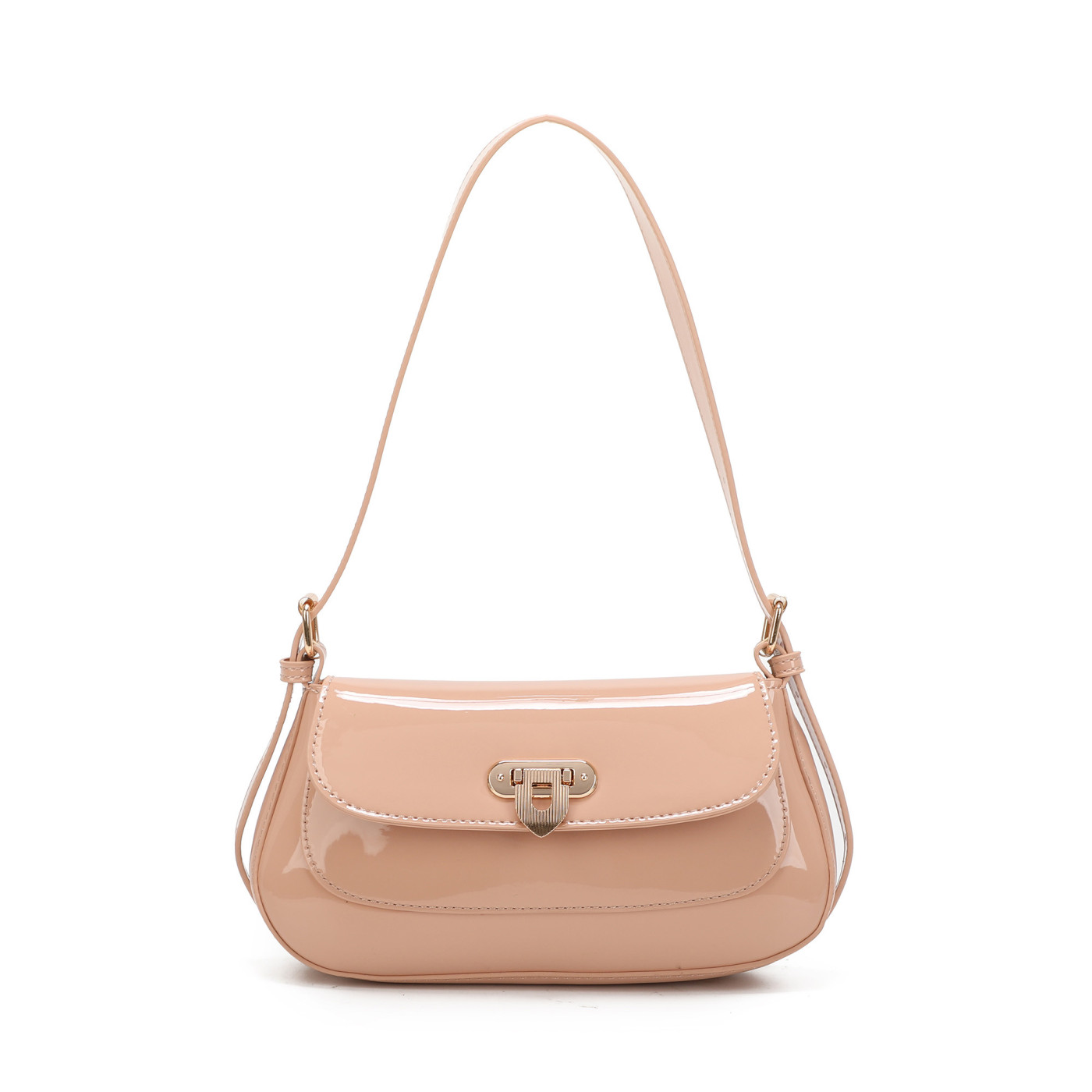 Borsa a tracolla in vernice