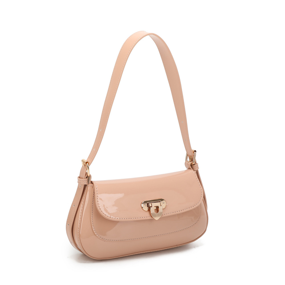 Borsa a tracolla in vernice