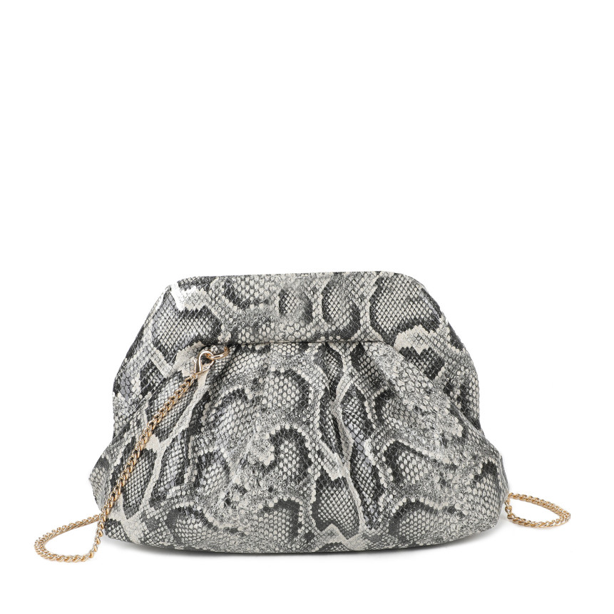 Borsa a tracolla con stampa animale