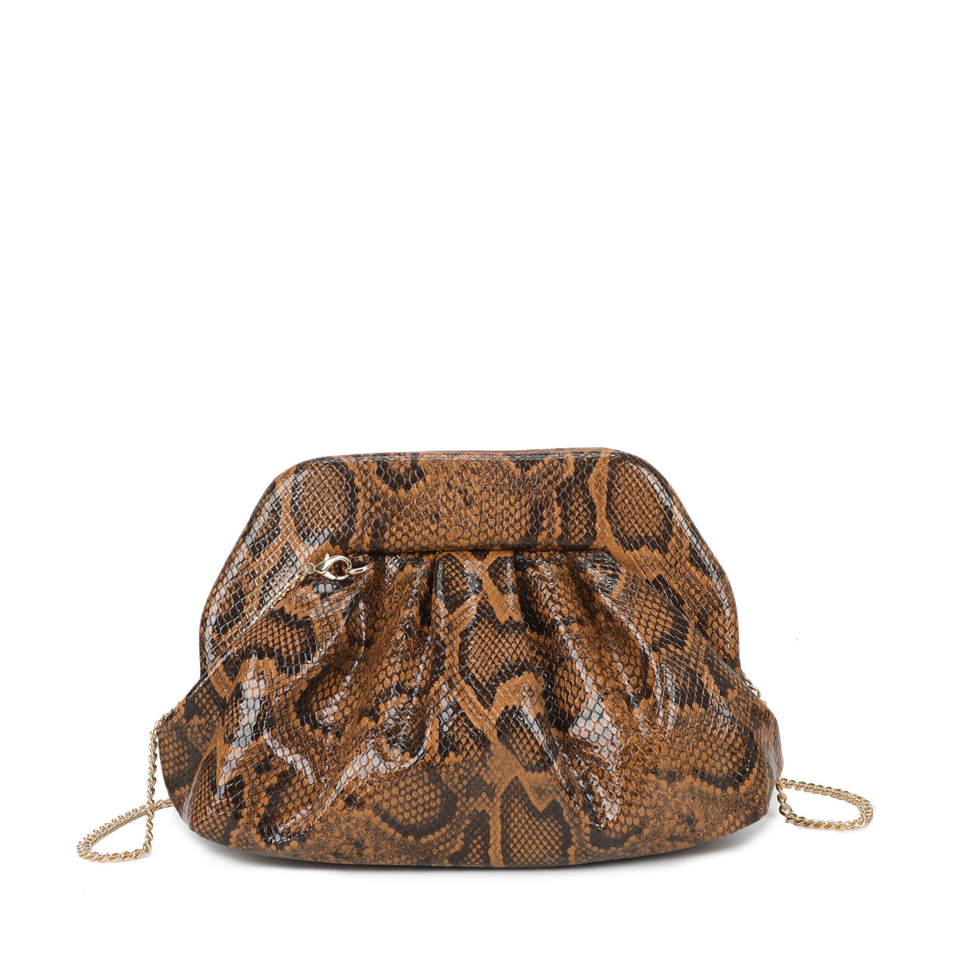 Borsa a tracolla con stampa animale