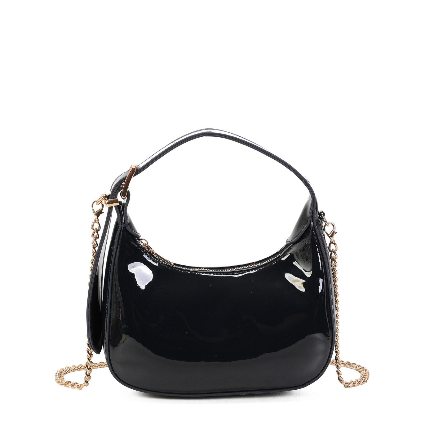 Borsa a mano in vernice