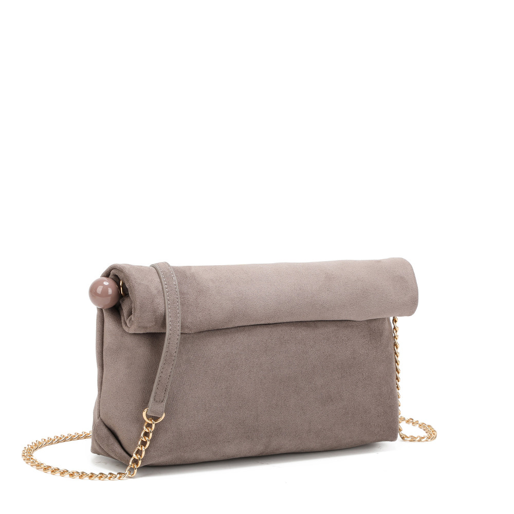 Borsa a tracolla in camoscio