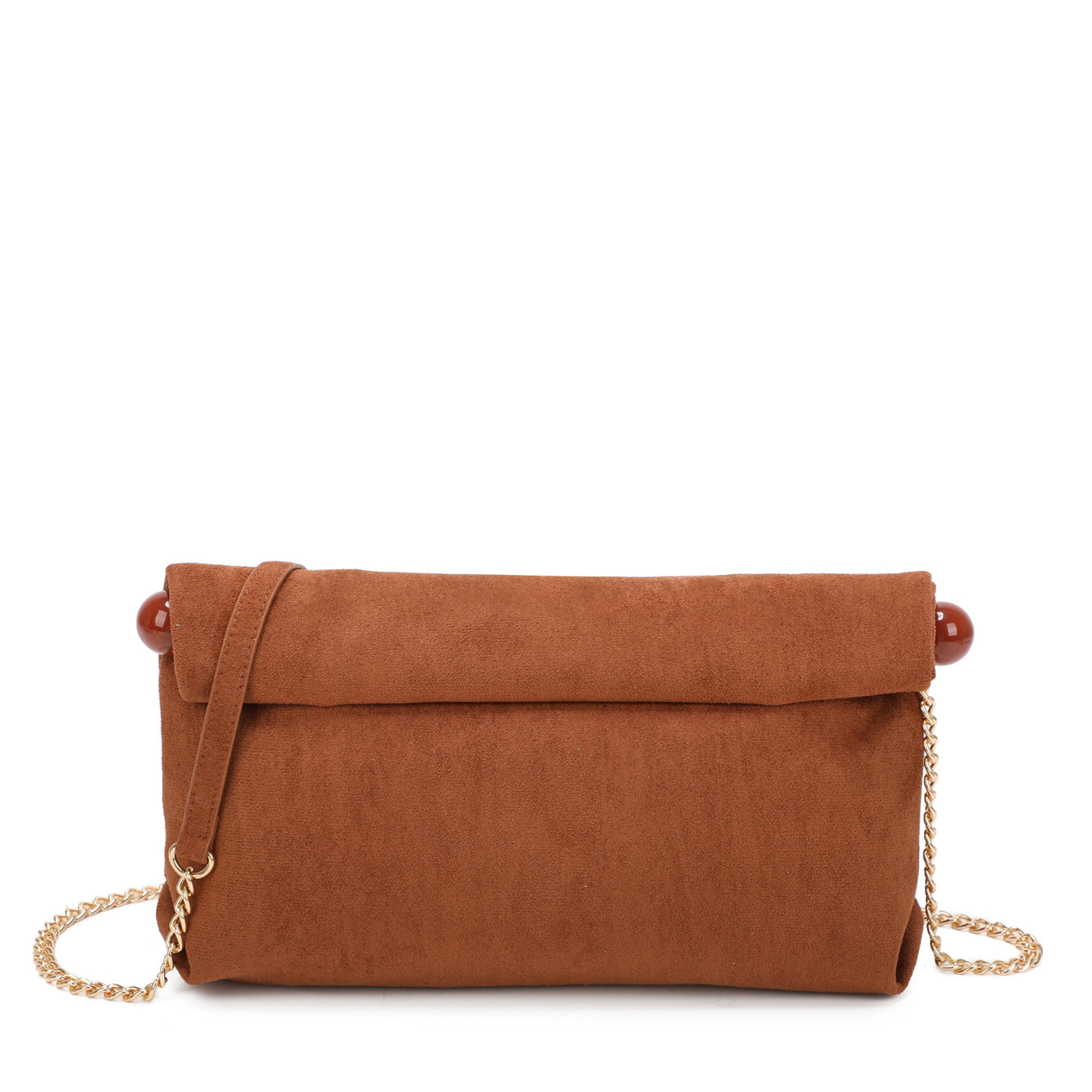Borsa a tracolla in camoscio