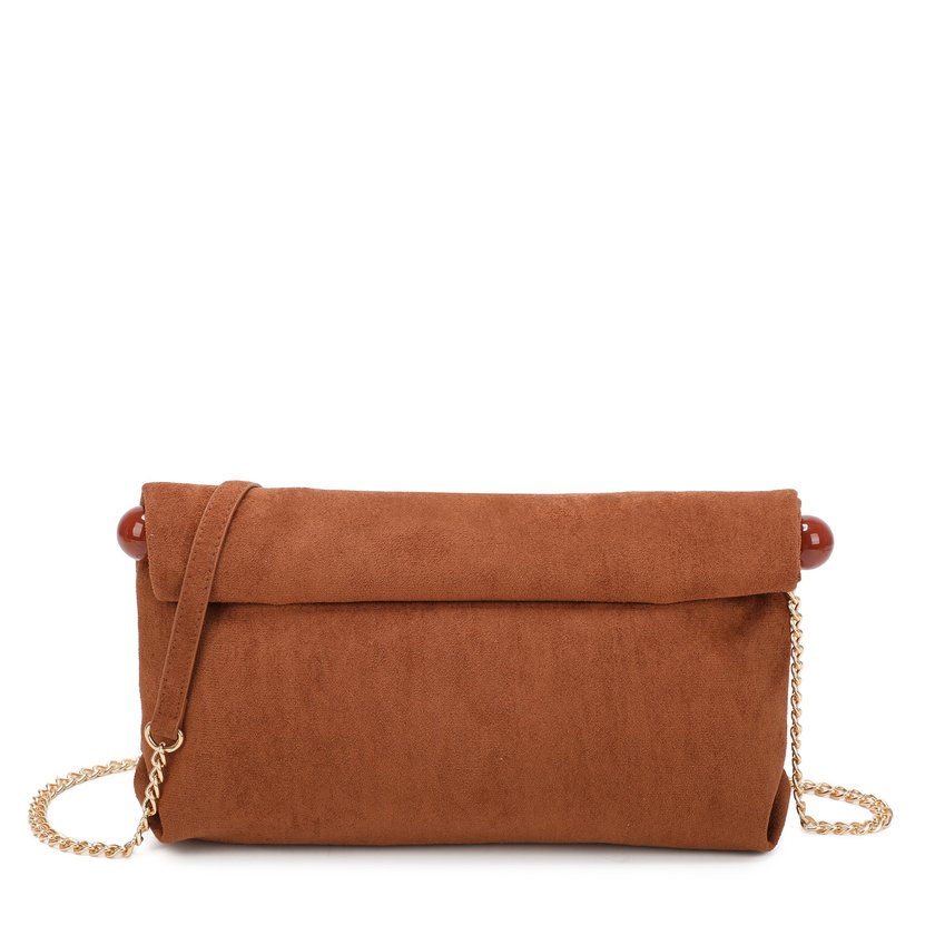 Bolso bandolera en ante