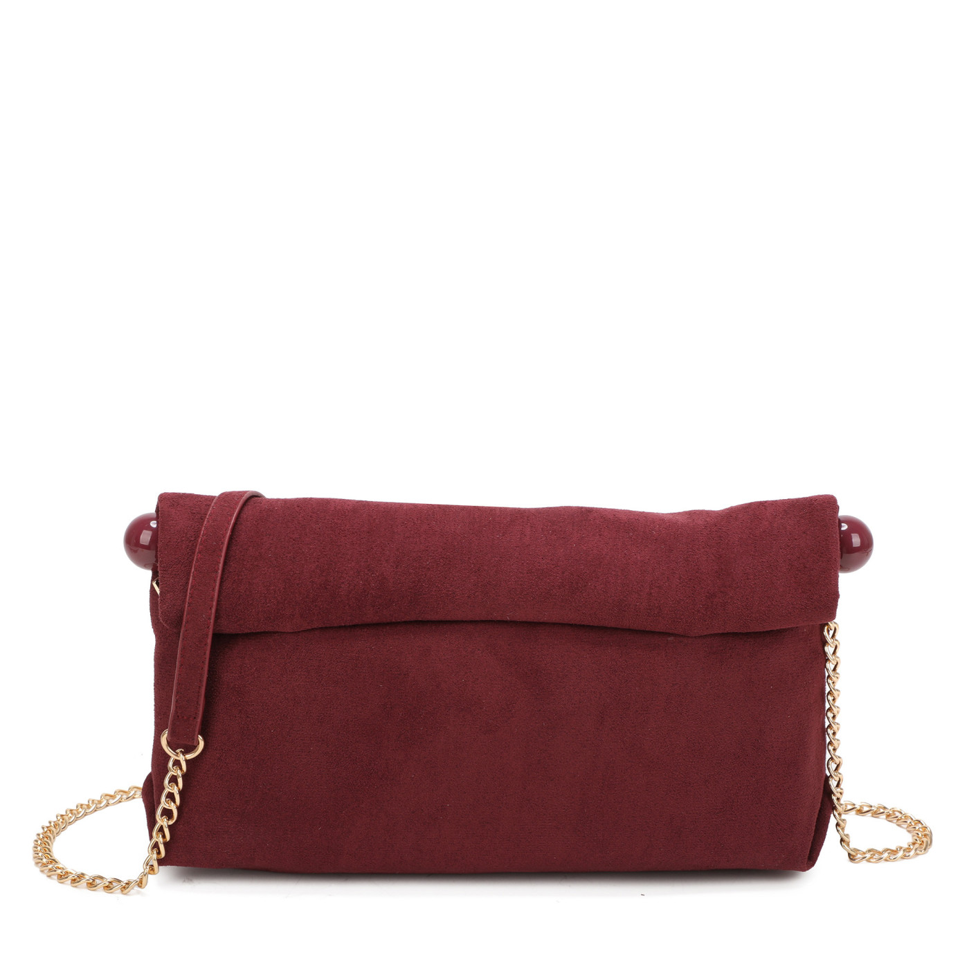 Borsa a tracolla in camoscio
