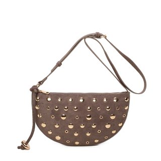 Borsa a tracolla con borchie