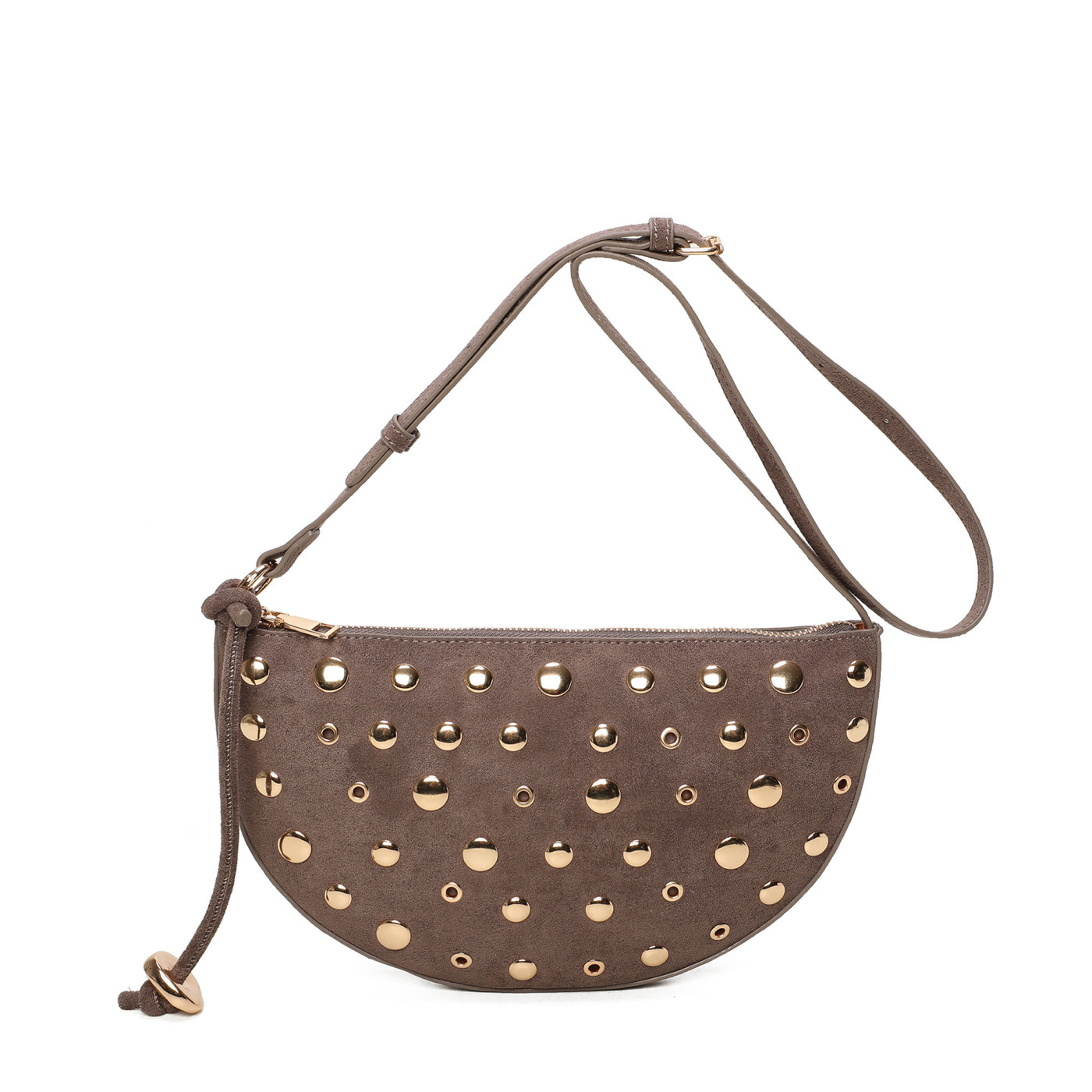 Bolso bandolera con tachuelas
