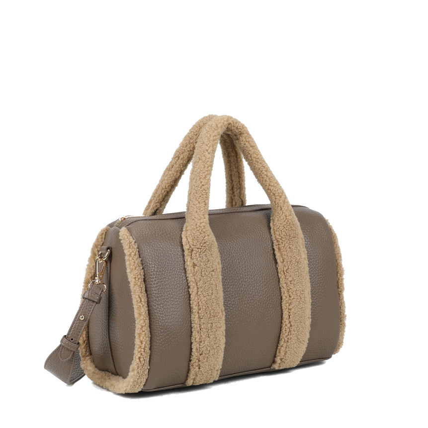 Borsa a tracolla con peluche