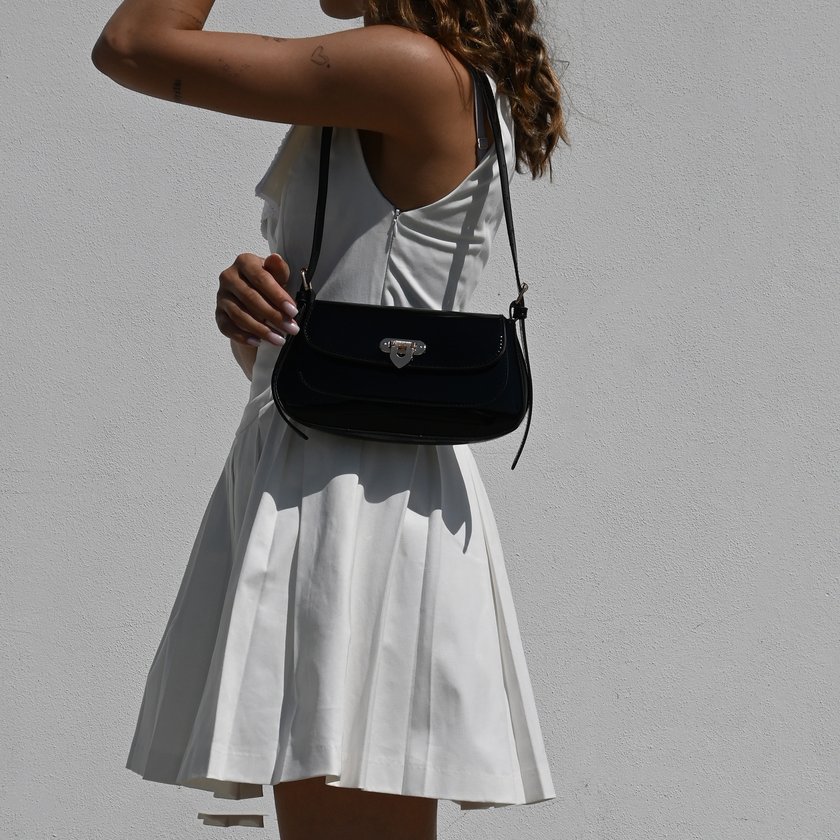 Sac à main en vernis