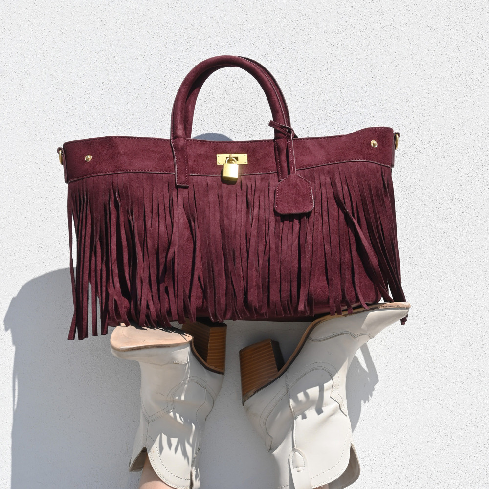 Mala Shopper estilo cowboy
