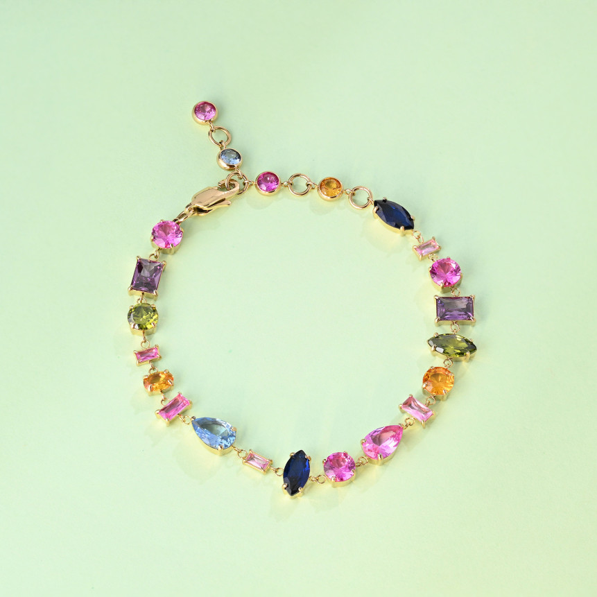 copia di Bracciale Prestige con cristalli naturali