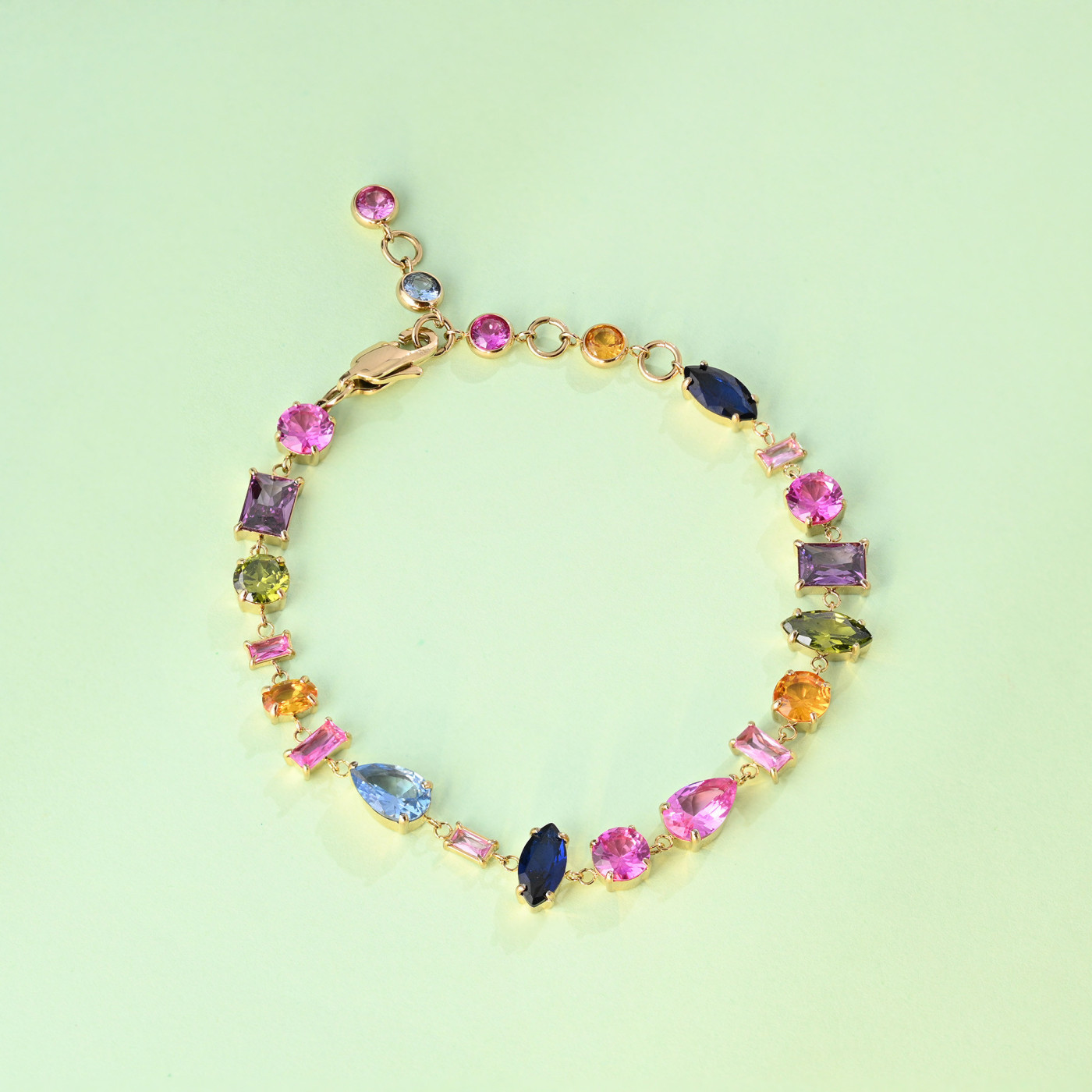 Bracciale Prestige con cristalli naturali