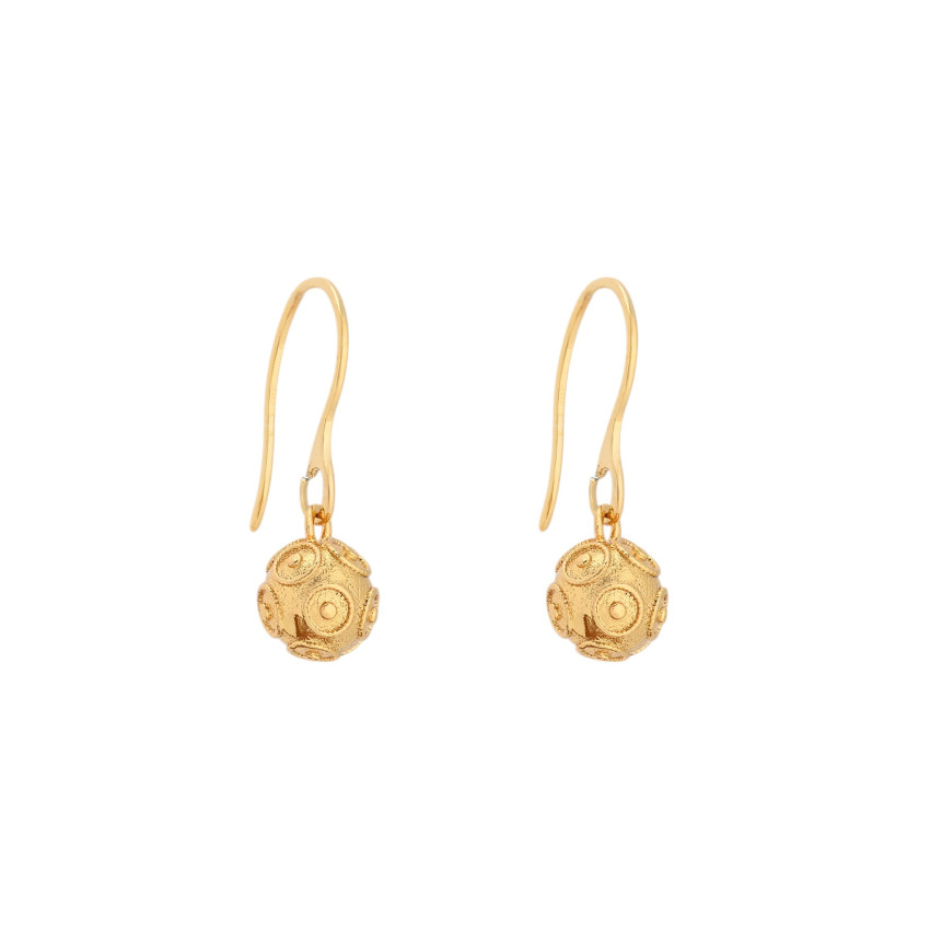 Viana Ball Drop Earrings