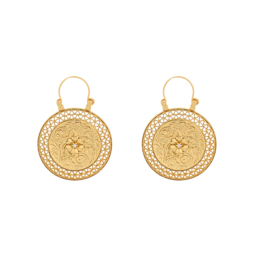Boucles d'oreilles Encantos Balance Antique