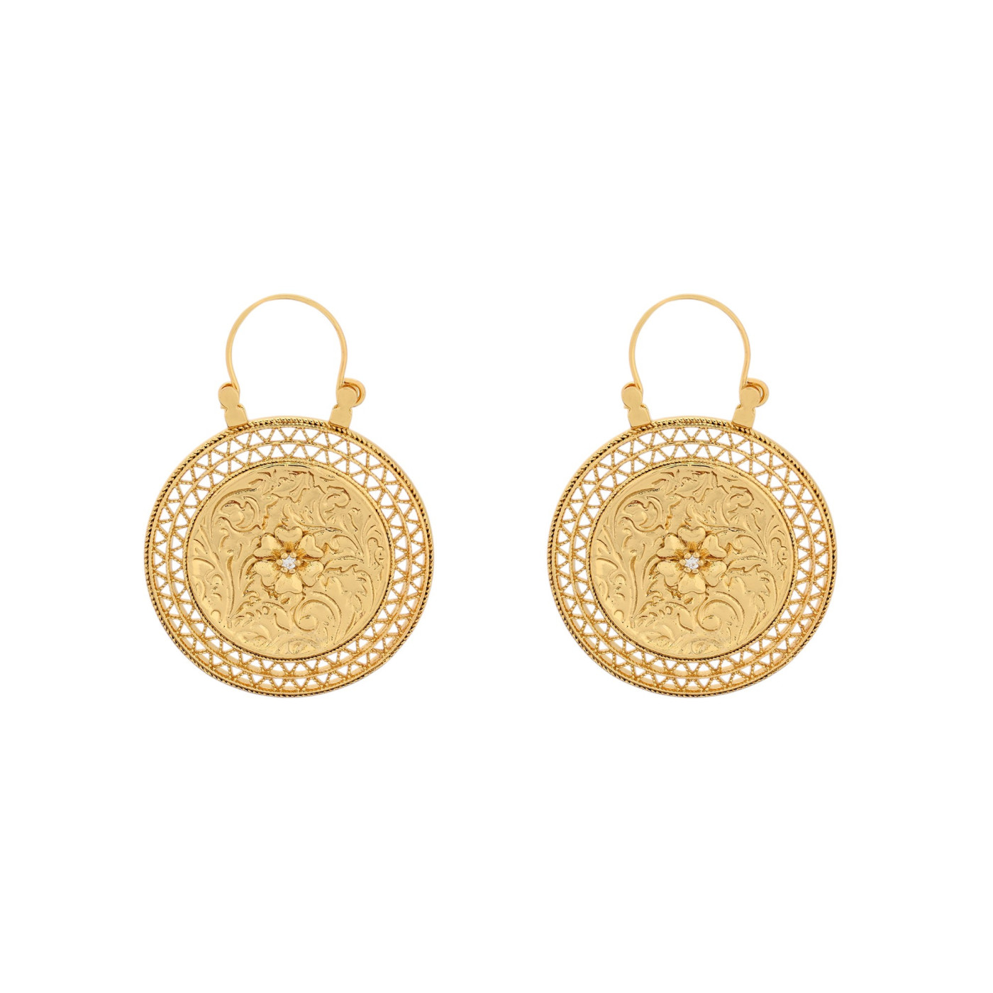 Encantos Antique Libra Earrings