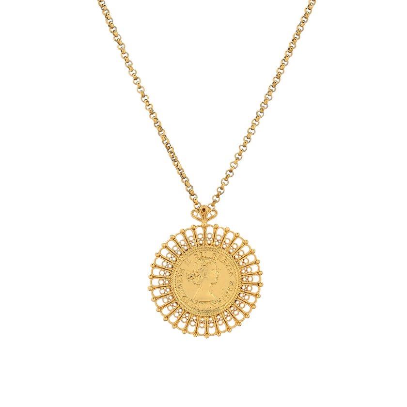 Encantos Antique Libra Necklace