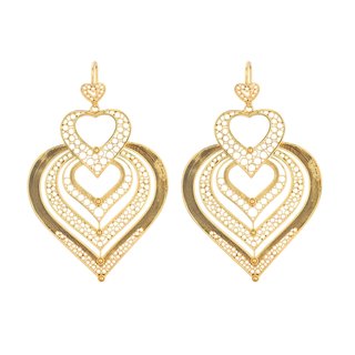 Boucles d'oreilles Encantos cœur Traditionnel