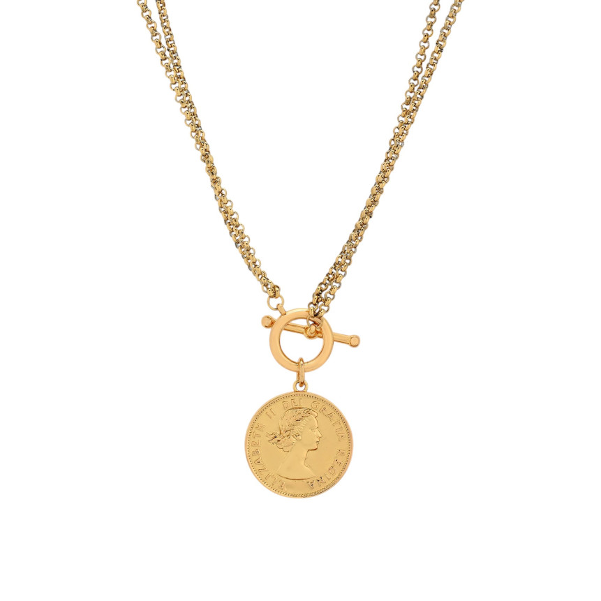 Collar Encantos Malla y Libra