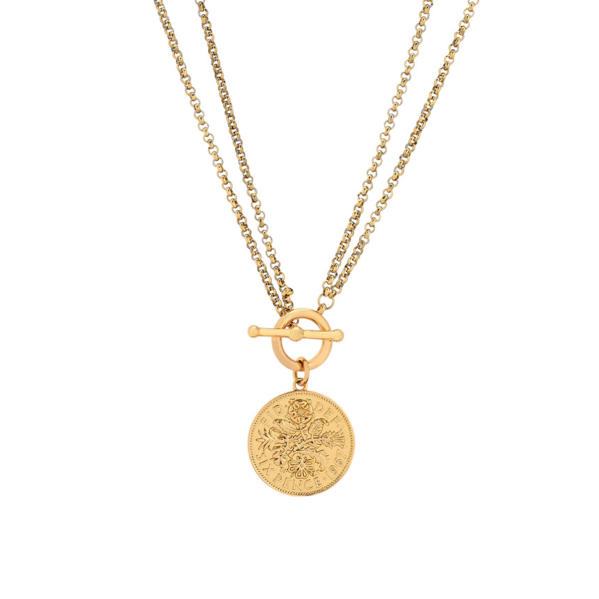 Collar Encantos Malla y Libra